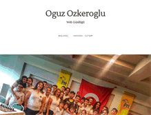 Tablet Screenshot of oguzozkeroglu.com